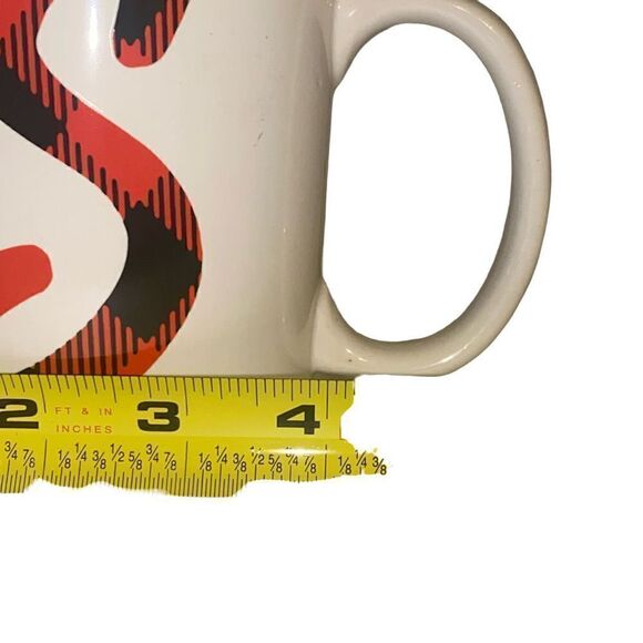 Trisa Monogrammed S Buffalo Check Mug‎ - Picture 7 of 7